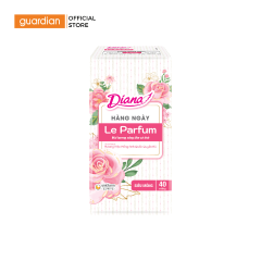 Băng Vệ Sinh Diana Hàng Ngày Le Parfum Mộc Hồng 40 Miếng