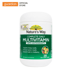 Viên Uống Multivitamin Và Khoáng Chất Nature's Way Hộp 200 Viên