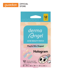 Miếng Dán Mụn Derma Angel Vui Nhộn Acne Beauty Patch Hologram 12 Miếng