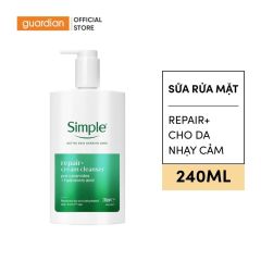 Sữa Rửa Mặt Simple Repair+ Phục Hồi Da 240ml