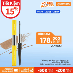 Chì Kẻ Mày 2 Đầu Lemonade Want It Got It #Natural Brown Nâu Tự Nhiên 2G+2Ml