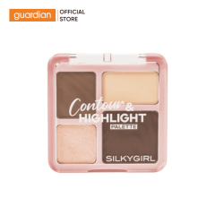 SILKYGIRL PHẤN TẠO KHỐI & BẮT SÁNG CONTOUR & HIGHLIGHT PALETTE 01 AUTUMN 8.3G -9555250068436