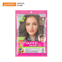 Kem Xả Nhuộm Supernova Floral Organic Số 04 Màu Nâu Khói Latte 60 Ml