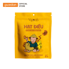 Hạt Điều Rang Muối Vigonuts Vị Phô Mai Trứng Muối Gói 30g