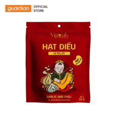 Hạt Điều Rang Muối Vigonuts Vị Tỏi Ớt Gói 30g