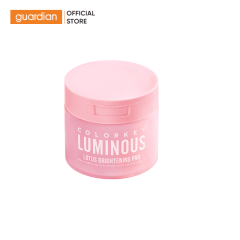 Nước Cân Bằng Dạng Miếng Colorkey Luminous Lotus Brightening Pad 210ml