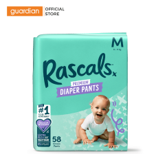 TÃ QUẦN RASCALS (M, 6-11KG, 58 MIẾNG)