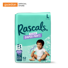 TÃ QUẦN RASCALS (L, 10-15KG, 52 MIẾNG)