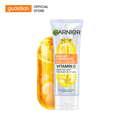 Sữa Rửa Mặt Sạch Sâu Sáng Mịn & Dịu Nhẹ Garnier Bright Complete Serum Cleanser 100ml