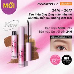 ROCK SWEET MASCARA LÔNG MÀY MÀU 02