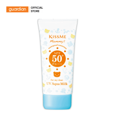 gel-chong-nang-va-duong-am-kissme-mommy-danh-cho-be-tu-06-thang-tuoi-va-da-nhay-cam-spf-50+-pa+++-50g