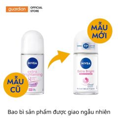 Lăn Khử Mùi Nữ Sáng Mịn Tối Ưu Nivea 50Ml