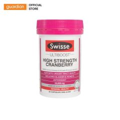 Thực Phẩm Bảo Vệ Sức Khỏe Viên Uống Hỗ Trợ Đường Tiết Niệu Swisse Ultiboost Cranberry (Lọ 30 Viên)