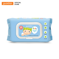 Khăn Ướt Trẻ Em Guardian Không Mùi 90 Tờ