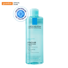 Nước Tẩy Trang Sạch Sâu, Kiểm Soát Nhờn Cho Da Dầu La Roche-Posay Effaclar Micellar Water Ultra Oily Skin 400ml