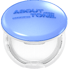 Phấn Phủ Nén ABOUT TONE Air Fit Powder Pact Kiềm Dầu Mỏng Nhẹ Tự Nhiên Lâu Trôi 8g