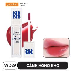 Son Tint Bóng Merzy New Watery Dew Tint #Wd29 Fresh Bloom Cánh Hồng Khô 3.8gr