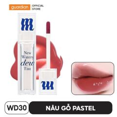 Son Tint Bóng Merzy New Watery Dew Tint #Wd30 Bliss Dawn Nâu Gỗ Pastel 3.8gr