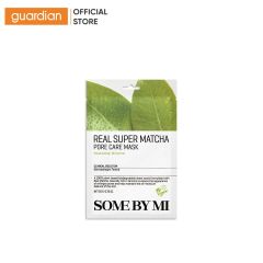 Mặt Nạ Giấy Real Super Matcha Pore Care Mask Some By Mi 20Gr