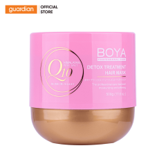 Kem Ủ Tóc Dưỡng Tóc Chắc Khỏe, Giảm Gãy Rụng Boya Q10 Detox Treatment Hair Mask 500Gr