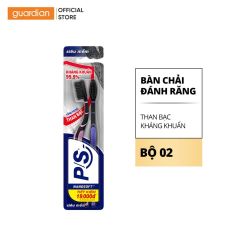 Bộ 2 Bàn Chải P/S Than Bạc 99.9% Kháng Khuẩn