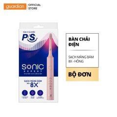 Bàn Chải Điện P/S Sonic Expert Sạch Mảng Bám 8X Màu Hồng