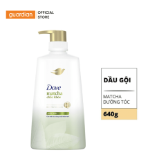 Dầu Gội Dưỡng Tóc Chắc Khỏe Tự Nhiên Dove Hương Matcha Và Hoa Anh Đào 640g