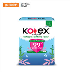 Băng Vệ Sinh Kotex Hàng Ngày Kháng Khuẩn Tự Nhiên 40 Miếng