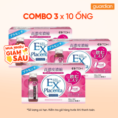 Combo 3 ITOH EX PLACENTA NHAUTHAI 50MLX10