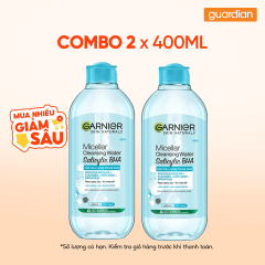 Combo 2 GARNIER NTT DA DAU MUN 400ML