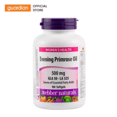 TPBVSK TINH DẦU HOA ANH THẢO EVENING PRIMROSE OIL WEBBER NATURALS 180 VIÊN