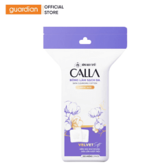 Bông Tẩy Trang Calla Velvet Soft Cỡ Lớn 100 Miếng