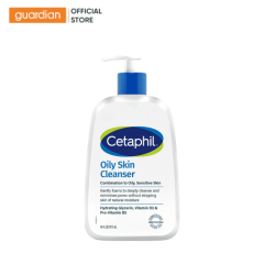 Cetaphil Sửa Rửa Mặt Dành Cho Da Hỗn Hợp & Da Dầu Nhạy Cảm Oily Skin Cleanser 473ml