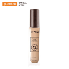 KEM NỀN ARTMISS 12H ILLUMINATING MOIST LIQUID FOUNDATION 40ML, MÃ MÀU D03 - NUDE TỰ NHIÊN