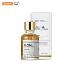 Tinh Chất Vàng 24K Làm Sáng Và Săn Chắc Da Bom Peptide Power Ampoule 30Ml