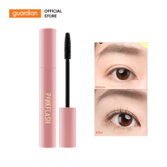 Mascara Chống Nước, Làm Dài Mi Pinkflash PF-E08 #01 Night Mascara 7gr