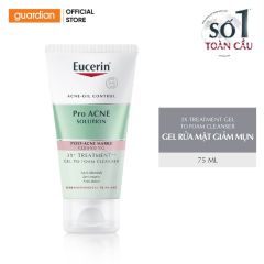 Gel Rửa Mặt Giúp Giảm Mụn Eucerin Pro Ance Solution 3x Treatment Gel To Foam Cleanser 75ml
