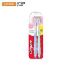 Bộ Đôi Bàn Chải Đánh Răng Tạo Bọt Siêu Mịn Colgate Cushion Clean 