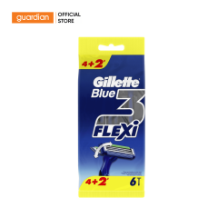 Dao Cạo Râu Gillette Blue 3 Flexi - Gói 4+2 Cây