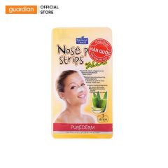 Mặt Nạ Lột Mụn Cám Mũi Nha Đam Purederm 3 Miếng 10Gr