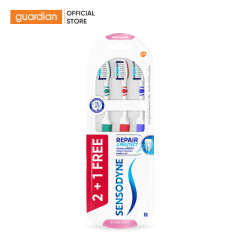 BÀN CHẢI ĐÁNH RĂNG SENSODYNE REPAIR&PROTECT BỘ 3