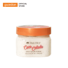 Tẩy Tế Bào Chết Cơ Thể Sáng Mịn da Tree Hut Coco Colada Shea Sugar Scrub 255g