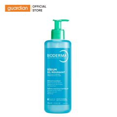 GEL RỬA MẶT TẠO BỌT CHO DA HỖN HỢP VÀ DA DẦU BIODERMA SÉBIUM GEL MOUSSANT 400ML