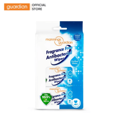 KHĂN ƯỚT KHÔNG HƯƠNG MINI MANNINGS GUARDIAN 8 TỜ X 6 GÓI