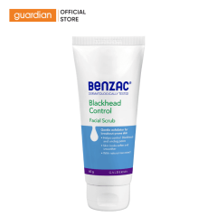Sữa Rửa Mặt Tẩy Tế Bào Chết Giúp Làm Sạch Mụn Đầu Đen Benzac Blackhead Control Facial Scrub 60g