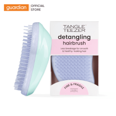 Lược Gỡ Rối Nguyên Bản Dành Cho Tóc Mỏng Và Yếu Tangle Teezer The Original Fine & Fragile Màu Tím Xanh Bạc Hà 1 Cái