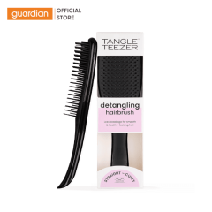 Lược Gỡ Rối Dành Cho Tóc Ướt, Tóc Mỏng & Dễ Gãy Tangle Teezer TUD Fine & Fragile Màu Đen 1 Cái