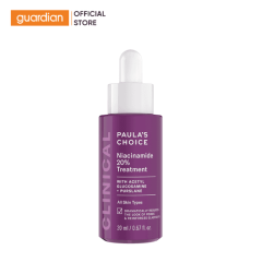 Tinh Chất Hỗ Trợ Thu Nhỏ Lỗ Chân Lông Paula's Choice Clinical Niacinamide 20% Treatment 20Ml