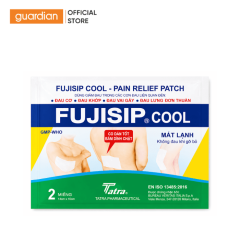 Miếng Dán Giảm Đau Fujisip Cool (14 x 10cm) Gói 2 Miếng
