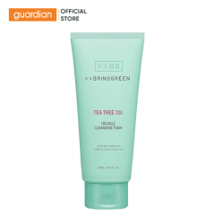 Sửa Rửa Mặt Tràm Trà Dịu Nhẹ Bring Green Tea Tree Cica Deep Cleansing Foam 120ml